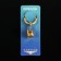 Cartage keychain, piston, golden
