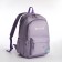 School backpack from textile 2 department on lightning, 3 pockets, lilac color