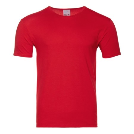 Male T -shirt, size 44, red color