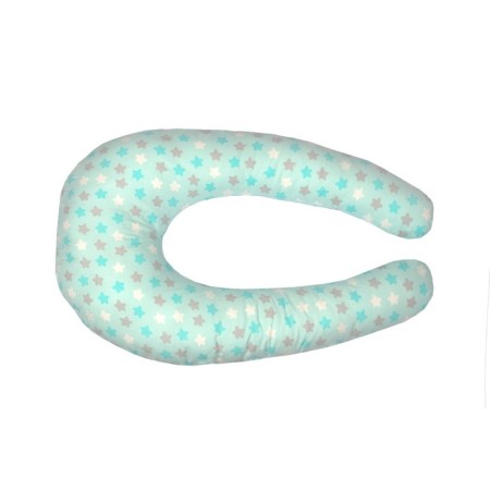Multifunctional pillow Comfy Baby, size 60x85 cm, turquoise color-2
