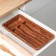 Tiles for cutlery "Woody", 36 × 20 × 5 cm, 4 departments