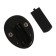 Massage for the press and hands of Luazon LEM-37, 6 modes, 3 remote control, 6HAAA (not in set), black