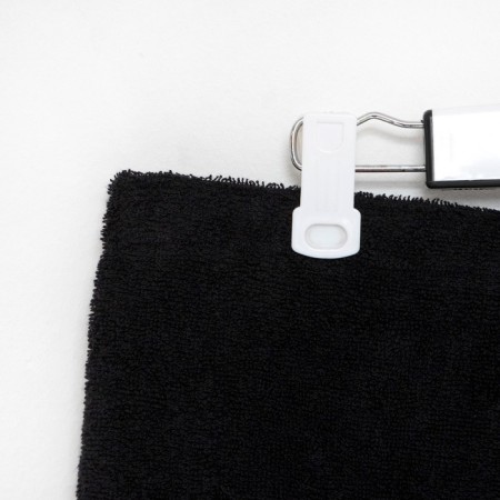 SUCH STOLE STOLE and I: Pareo towel 68*150cm + Chalma, central black, 100%HL, 320 g/m2-4