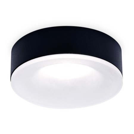 Building Lamp Ambrella Techno Spot Acrylic Frost TN3332, GU5.3, Black Sand color, white matte