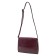 B2759 Bag Messenger, valve department, burgundy color 21x26x7cm