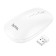 Hoco GM15 mouse, wireless (2.4 + BT), optical, 800-1200-1600 dpi, white