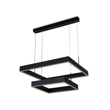 LED LED suspension with the control panel Ambrella Light, Original, Fa6633, LED, 108 W, 8100LUM, 3000-6400K, black color, white matte-3