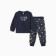Pajamas for a boy (longshit/pants), dark blue color/space, height 110 cm