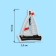Thermal appliance "Ship", 4.5 × 3.3 cm, blue color