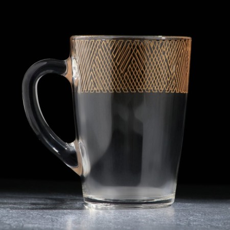 Glass Gold Gold Geometry, 300 ml-1