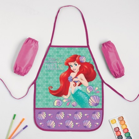 Apron with armatals children's "Ariel", princesses, 49x39 cm-5