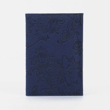 Cover for passport, dark blue color