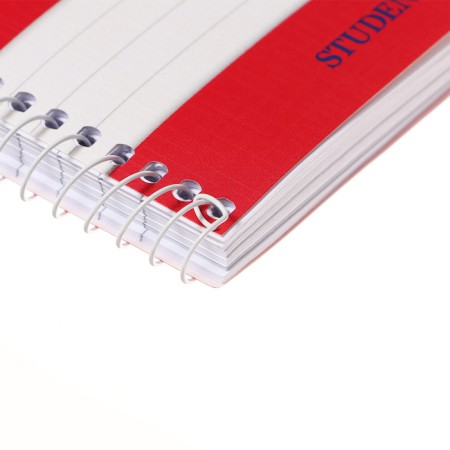 A notebook of 96 sheets in the line on the crest "Student. Viva Magenta", cover coated cardboard, matte lamination, embossing, offset block-3