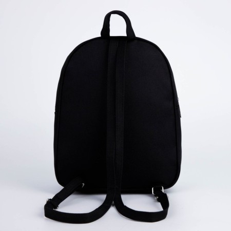 School textile backpack with pixel pixel pocket, a reflector. Elements, 27x23 x 10 cm-4