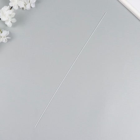 Wire for the manufacture of artificial colors "White" winding plastic 40 cm section 1.2 mm 10424-1