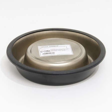 A bowl with a non -slip base with a print, 445 ml, black-3