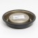 A bowl with a non -slip base with a print, 445 ml, black