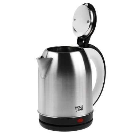 Electric kettle Homestar HS-1054, metal, 2.3 l, 1500 watts, silver-black-5