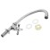 Zein Z10 monostering, Kran-boux 1/2 "Brass/ceramics, plastic, without eyeliner, chrome