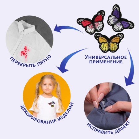 A set of thermal appliances "Butterflies", 3 pcs-2