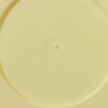Pot for flowers with the Podon "Noble", 3.9 L, D = 22.5 cm, yellow color-3
