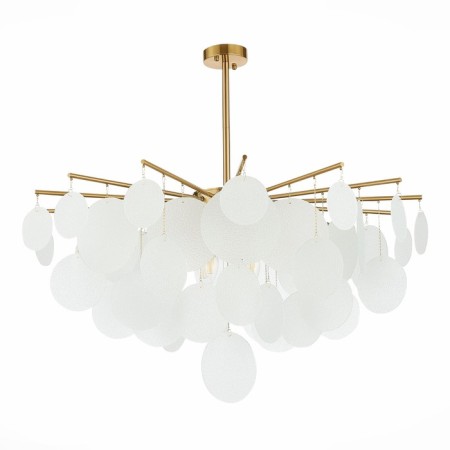 Ceiling Ceiling ST LUCE. SL1231.302.08. Vittoria. 8x60 watts, E14, 85x85x78 cm, brass color