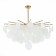 Ceiling Ceiling ST LUCE. SL1231.302.08. Vittoria. 8x60 watts, E14, 85x85x78 cm, brass color
