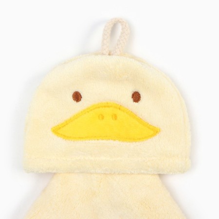 Lovelife hand towel "duckling", 39x21 cm, 100% PE, microfiber 280 g/m2-2
