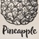 A set of kitchen towels of the PineApple 35x60cm-2pcs, 100% cotton