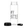Water bottle, 500 ml, My Bottle, 19 x 6.5 cm, in thermal, black