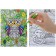 Coloring - anti -stress, cards "Fairytale Garden" A6