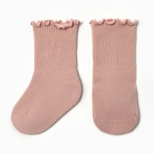 Children's socks minku, pink color, 11-12 cm