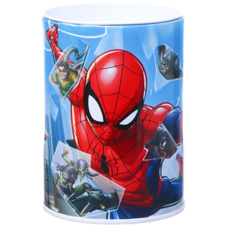 Spider-Man piggy bank, 7.5x7.5x10.5 cm-2