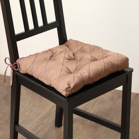 Siddle Romb 40x40x4cm Colorine Chocolate Chocolate Jacquard PA100%