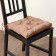 Siddle Romb 40x40x4cm Colorine Chocolate Chocolate Jacquard PA100%