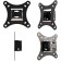 Bracket for LED/LCD TVs ARM Media LCD-02 Black