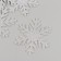 Decor for creativity "Snowflake" silver, d-10 cm (set 5 pcs)