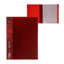 Folder with 30 A4, 600 μm inserts, Calligrata, 15 mm, red
