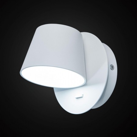Sconces Citilux "Norman" CL533310N, 11.5x1.5 cm, 1x6W, LED, white color-1