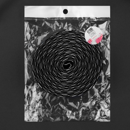 The gum is woven, soft, 40 mm, 4.5 ± 1 m, black/white color-3