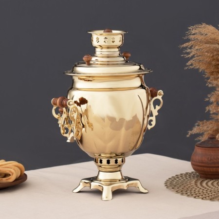 Samovar "Gold", Acorn, Fry, 2.5 liters-3