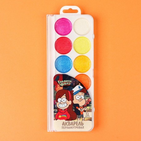 Persian watercolor "Gravity Folz", 12 colors, without brush-6