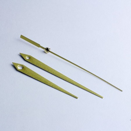 A set of 3 arrows for watches, golden 75/93/143 (packing for100 sets)-1
