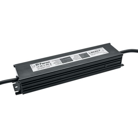 Electronic transformer for 12 W LED tape, Feron, LB007, 8.3A, 100 W