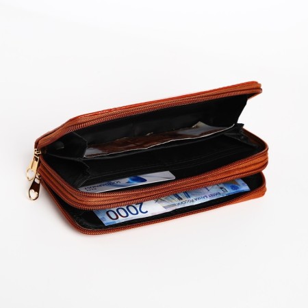Women's wallet on lightning, red-3