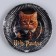 Disposable paper plate "Happy Birthday", magic cat, 18 cm