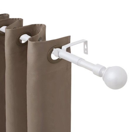 Telescopic cornice 16/19 mm, 160-300 cm, metal rings-2