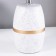 E14 40w 4 40W -gray 20x20x34 cm Risalux table lamp "Isabella"