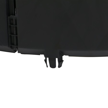 Plastic composter, 800 l, 78 × 108 × 108 cm, black-6