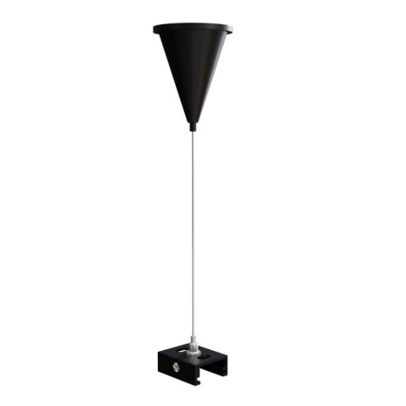 Cable suspension 1 pc, technical tra005WS-31b, 4.1x3.3x200 cm, black color is black